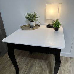 Hand-Painted Solid Wood Table