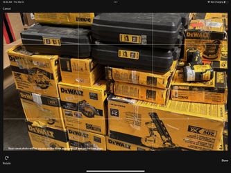 Dewalt Tools For Sale One Pallet 54pcs