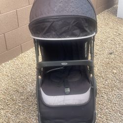 Baby Stroller And Baby Booster Seat Set