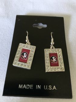 FSU SEMINOLES EARRINGS