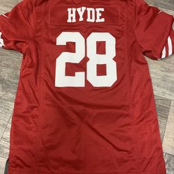 Carlos Hyde 49er Jersey(medium)