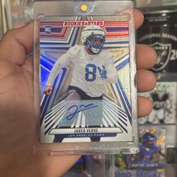 Rookie Auto Rams Jared Verse 