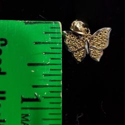 14k Butterfly Pendant