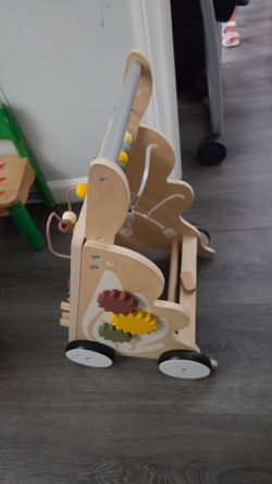 Baby wooden Walker