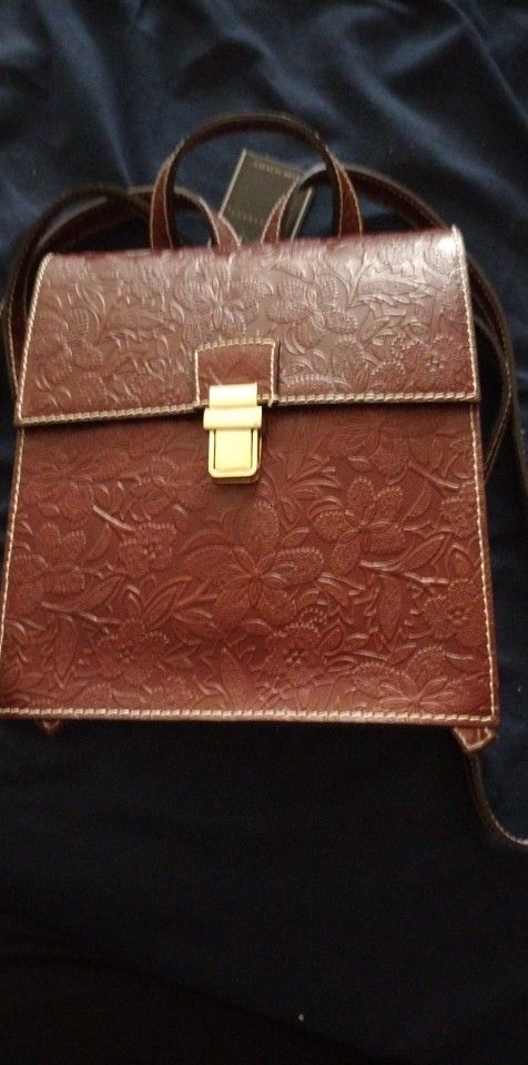 Alberto Bellucci Leather Backpack 