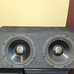 12" PIONEER SUBWOOFERS 400 W.