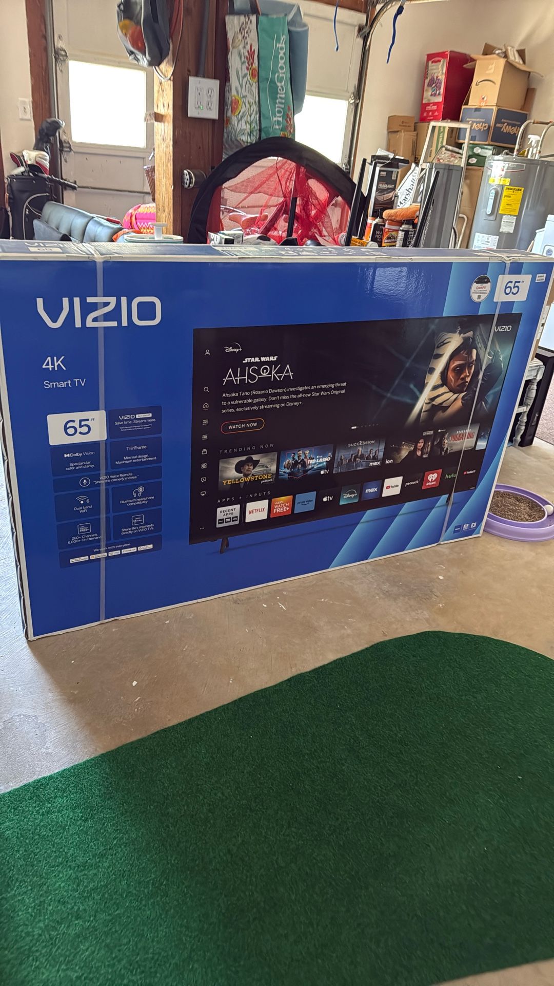 Vizio 4k 65’ TV New In Box