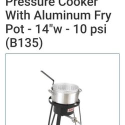 Outdoor High Pressure Fryer/ Cooker 