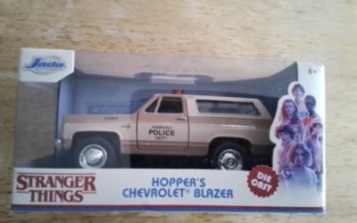 STRANGER THINGS HOPPERS CHEVROLET BLAZER 1:32 SCALE $20