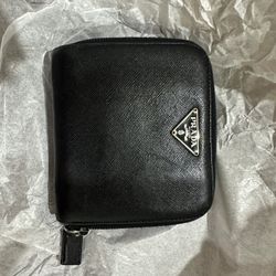 Prada Saciando Leather Wallet