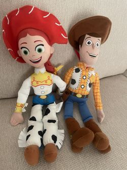 Disney Pixar Toy Story Plush Dolls Used