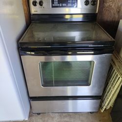 Stainless Steel Kenmore Smooth Top Self Cleaning Oven