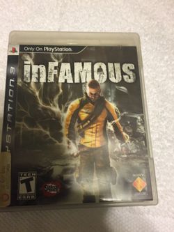Infamous for PS3