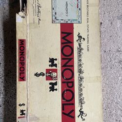 Old Monopoly Game