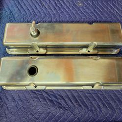 Small Block Chevrolet Tall Aluminum Valve Covers