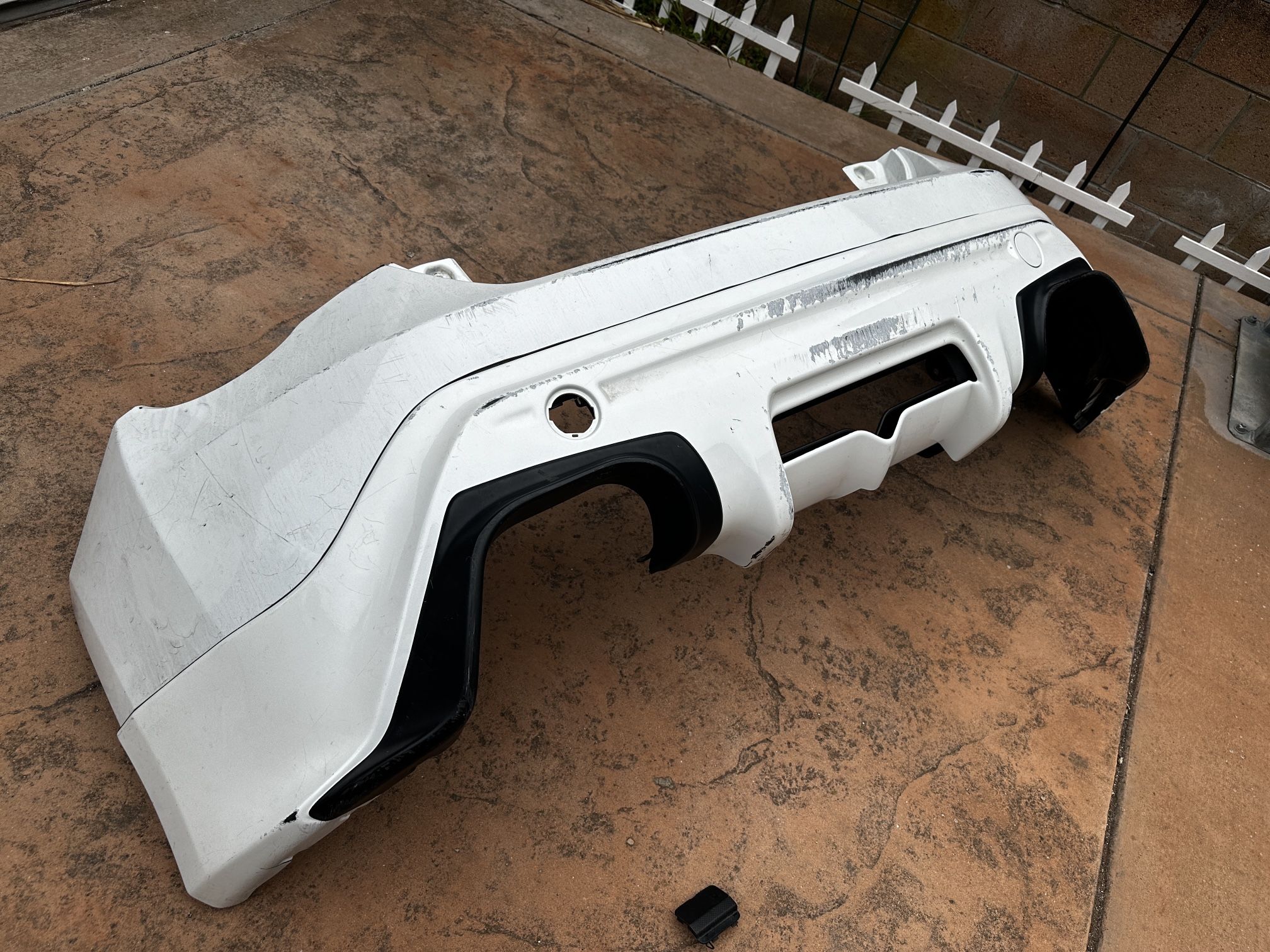 OEM TRD FRS BRZ GT86 Quad Exhaust Bumper & Diffuser 37J