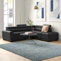 New Sectional Sofa Bed, Black Sectional, Black Sectional Sofa Bed With Storage Ottoman, Sofa Bed Couch, Black Couch, Sleeper Sofa, Sofabed