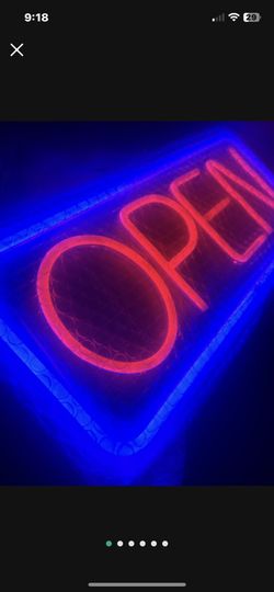 Open Sign 16x7