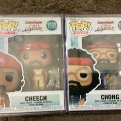 Cheech And Chong Funco Pops 45 Cash