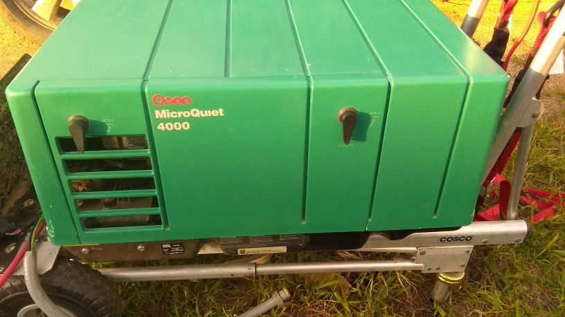 Onan microquiet 4000 generator 32.23 hours on generator