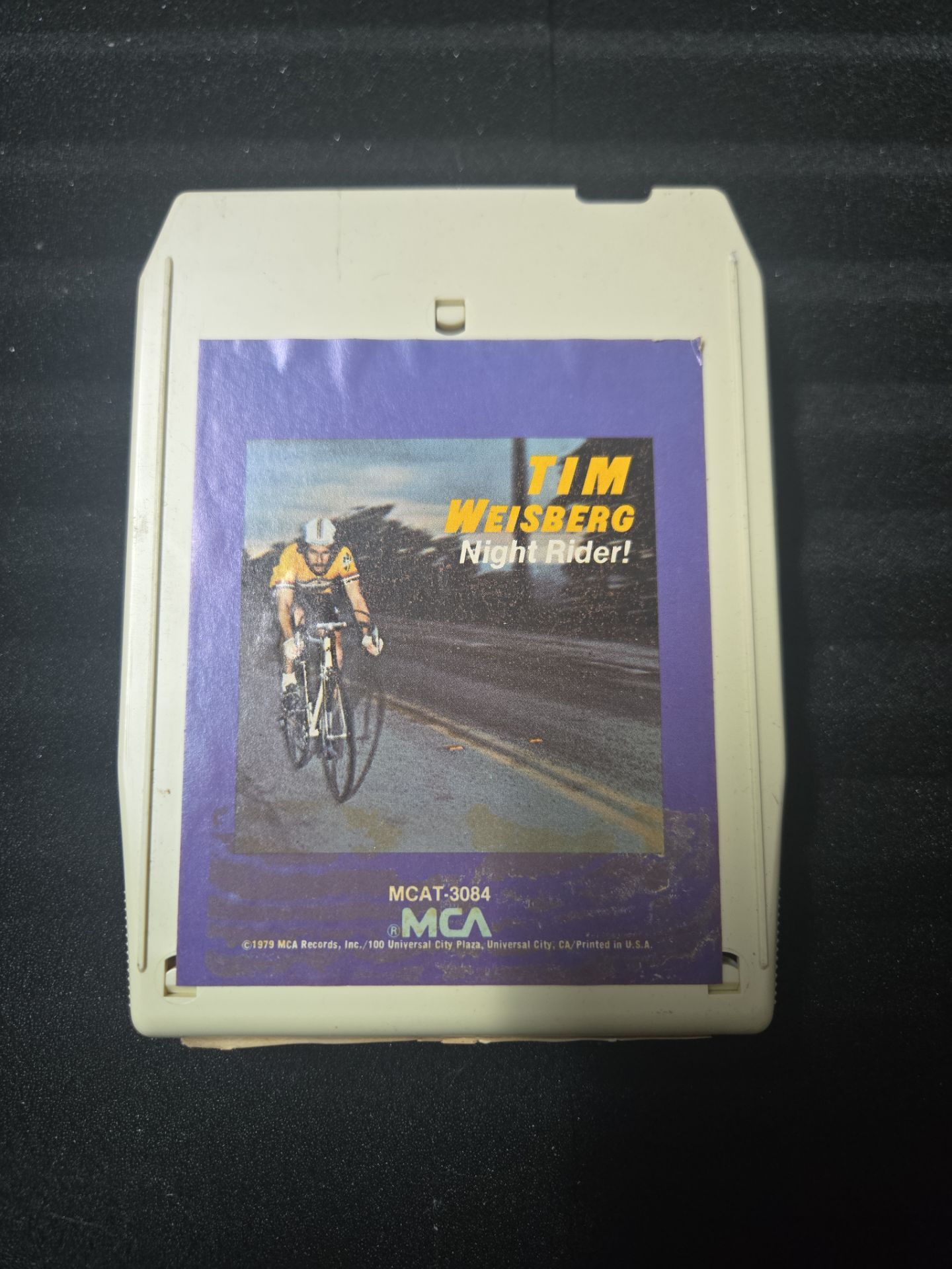 2x 1979 Tim Weisberg Night Rider 8 track tape