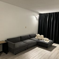Large 3 Piece Sectional + Ottoman 