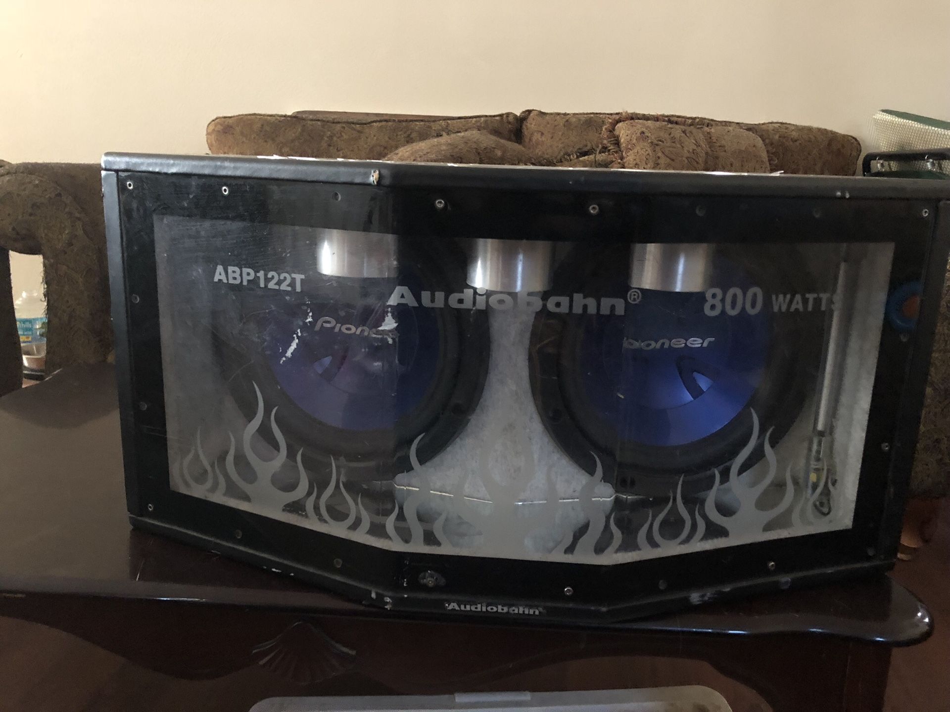 Two 12s inside plexiglass box for Sale in Jacksonville, FL OfferUp