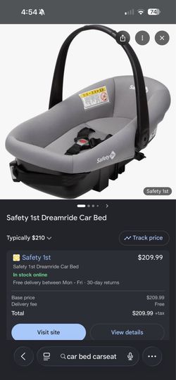 Safety 1st Dreamride Car Bed