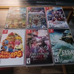 Nintendo Switch Game Lot Of 6