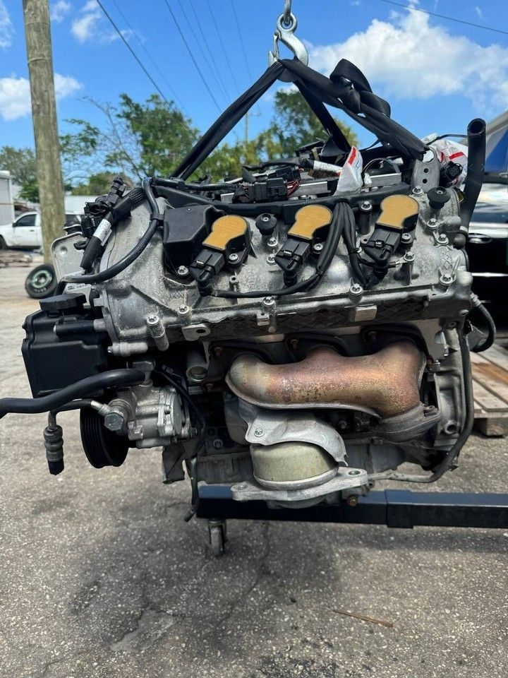 10-12 Mercedes X204 GLK350 4Matic 3.5L V6 Engine Motor Block Assembly