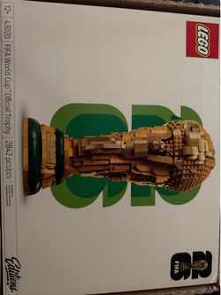 Lego FIFA World Cup official trophy