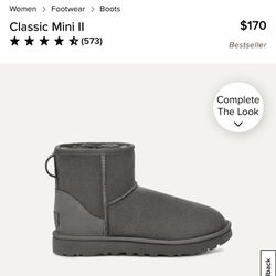 Ugg Mini Classic Boots Size 6 
