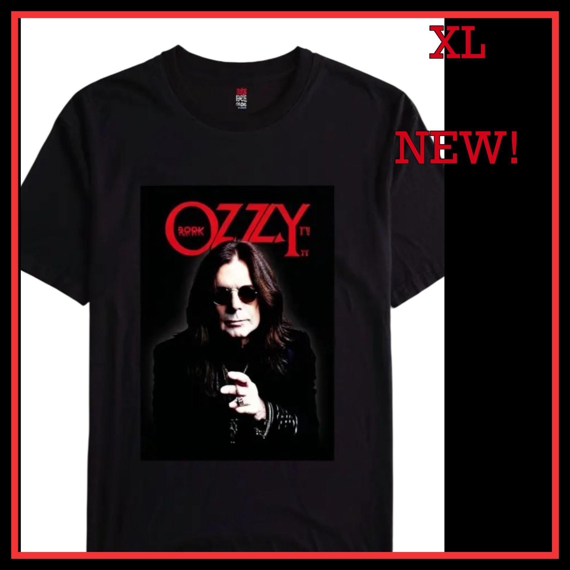 Ozzy Osbourne! Lot Of 2 BRAND NEW T-Shirts. XL
