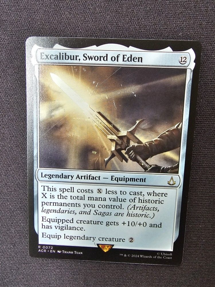 Excalibur Sword Of Eden [Universes Beyond Assassin's Creed]