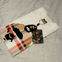 Burberry bape shirt