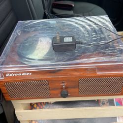 Record Player With Bluetooth