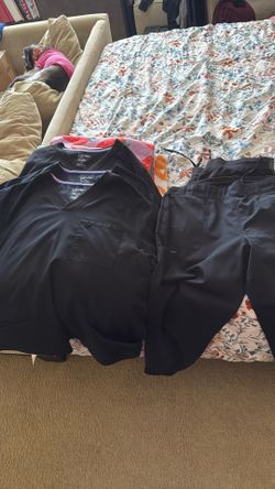 Scrubs Black Unisex/ X-Large