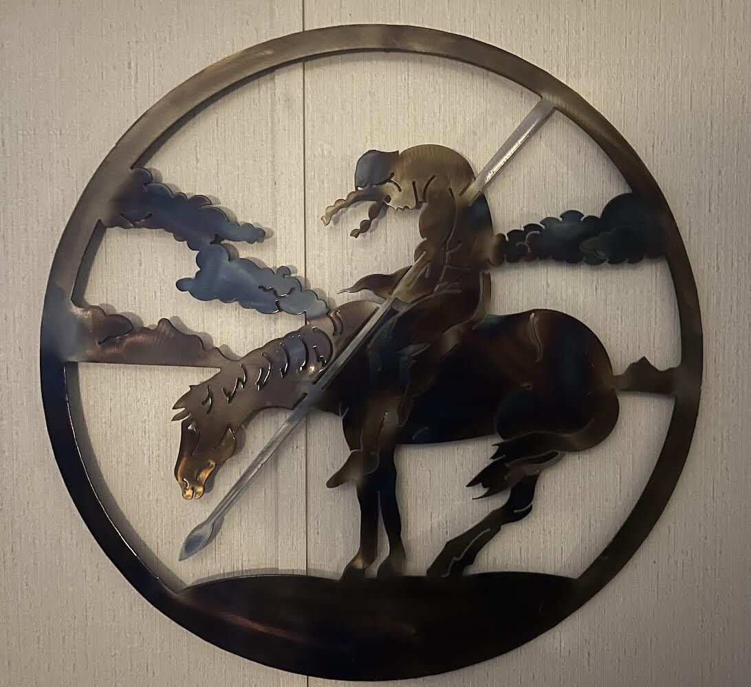 End Of The Trail Wall Art