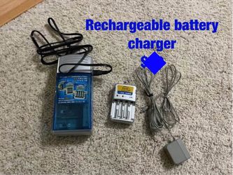 Rechargeable battery charger  - $10