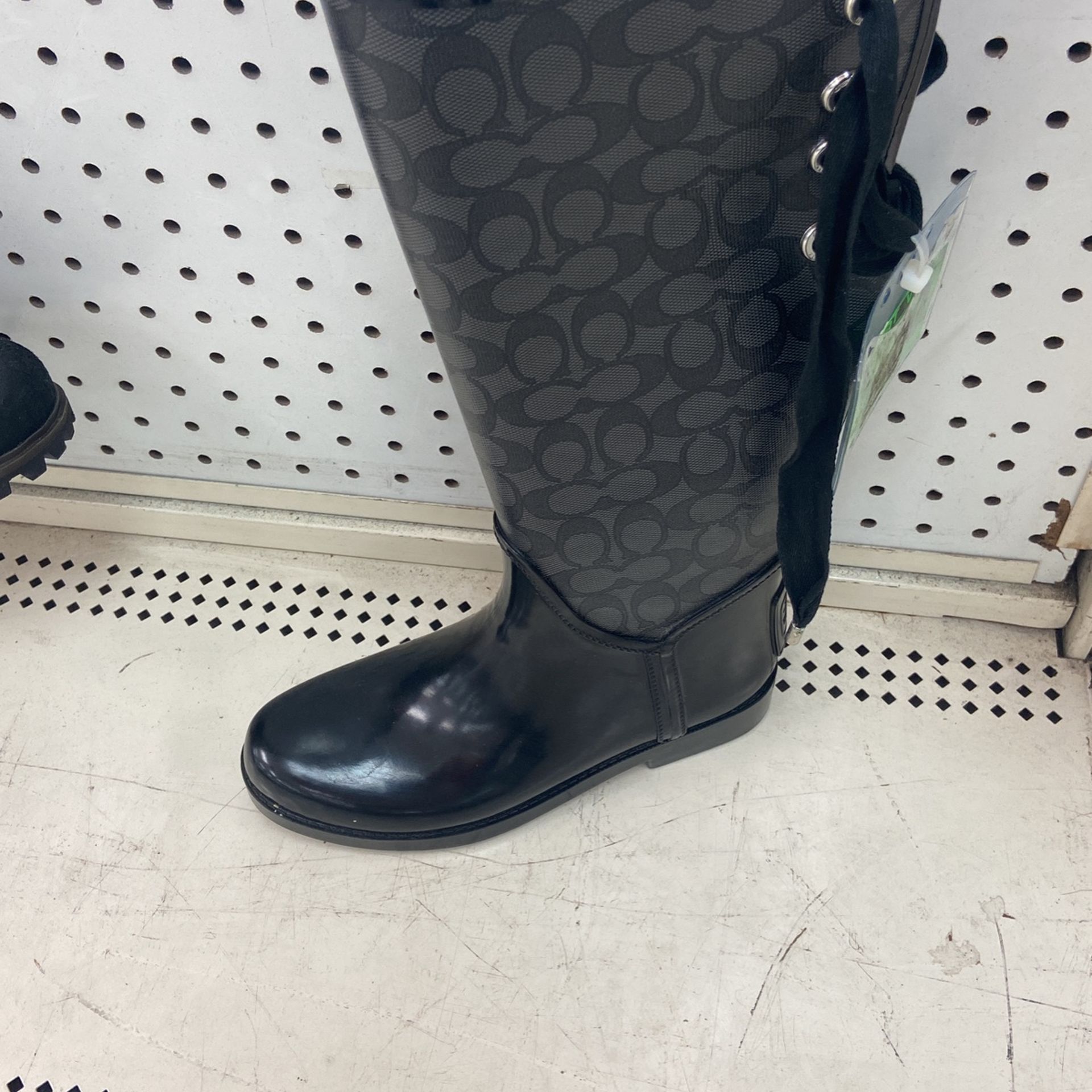 Coach rain boots