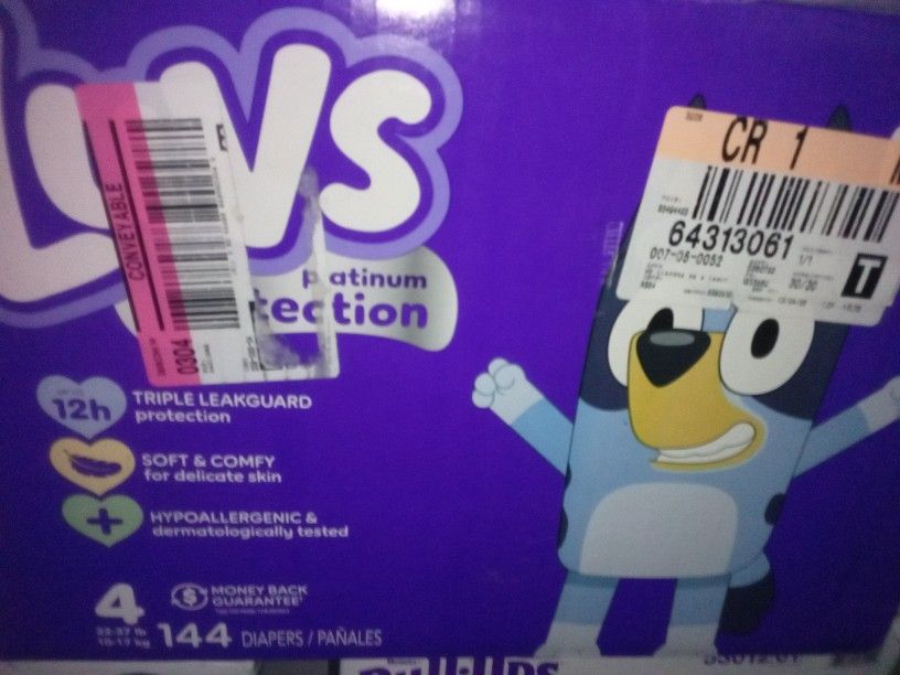 Luvs Diapers 144 Count  (Unisex)