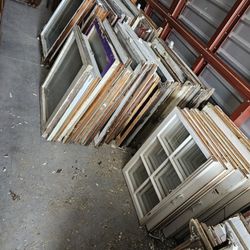 Old Wood Windows 