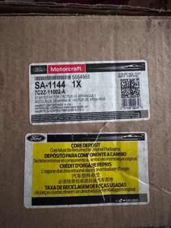 Brand new Ford diesel starter