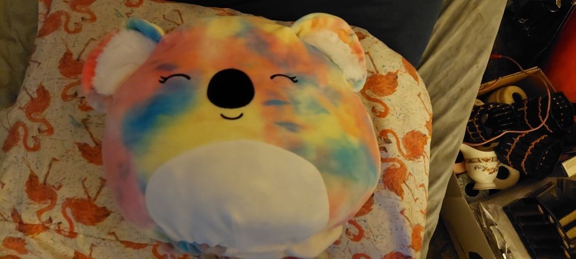 Squishmellow FlipAMellow Reversible 12" Plushie Tye Dye