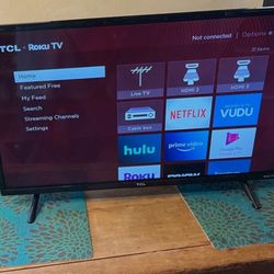 32inch TCL Roku Tv 