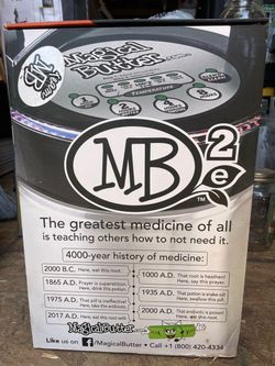 Title: Magical Butter Machine MB2e Botanical Extractor - Used Only Twice!
