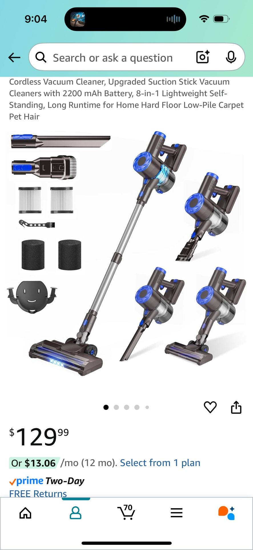 Cordless Vacuum Cleaner