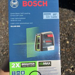 Bosch Green 40ft Cross laser
