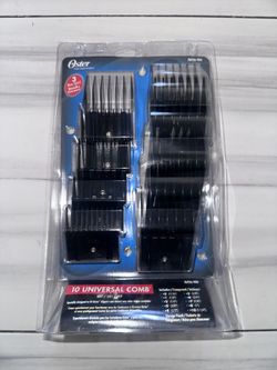 Oster 10 Universal Clipper Comb Set Attachments Guide 