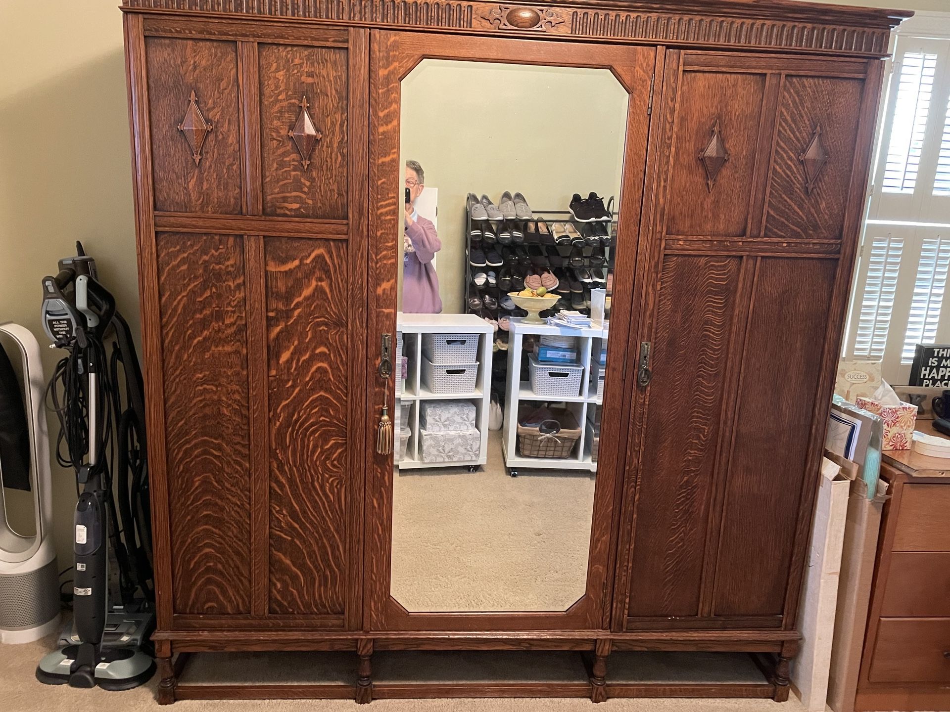 English Armoire circa 1898